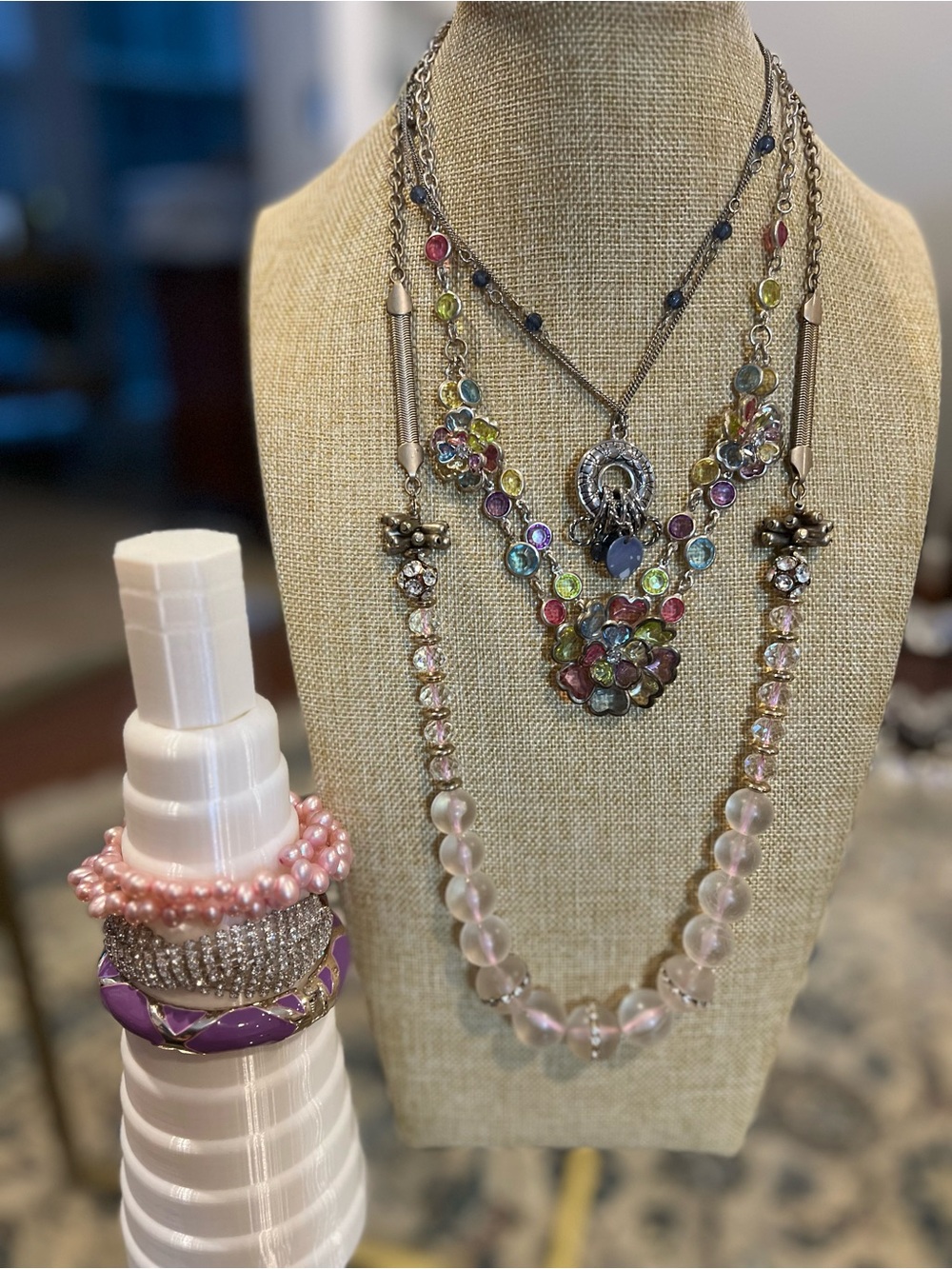 Bundle Multiple Layered Necklaces - Women's Fashion Jewelry loft and Lea Sophia
